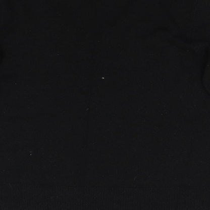 BHS Mens Black  Knit Pullover Jumper