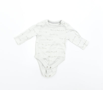 Disney Baby White   Babygrow One-Piece Size 0-3 Months