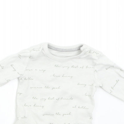 Disney Baby White   Babygrow One-Piece Size 0-3 Months