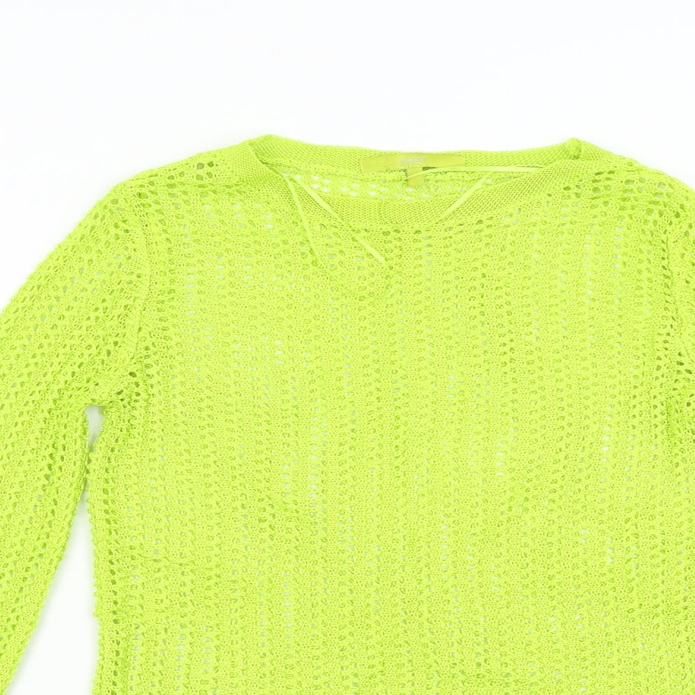 Womens UK Size 8 NEXT Green Pullover Jumper