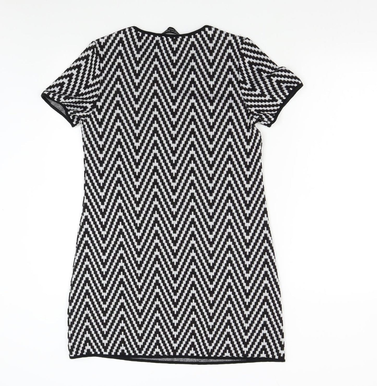 Dorothy Perkins Womens Multicoloured Geometric  Slip Dress  Size 10