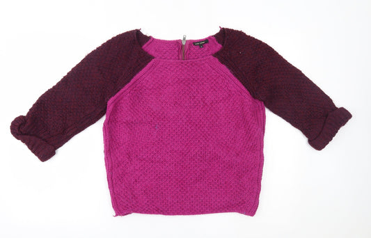 Womens UK Size 8 River Island Purple Pullover Jumper