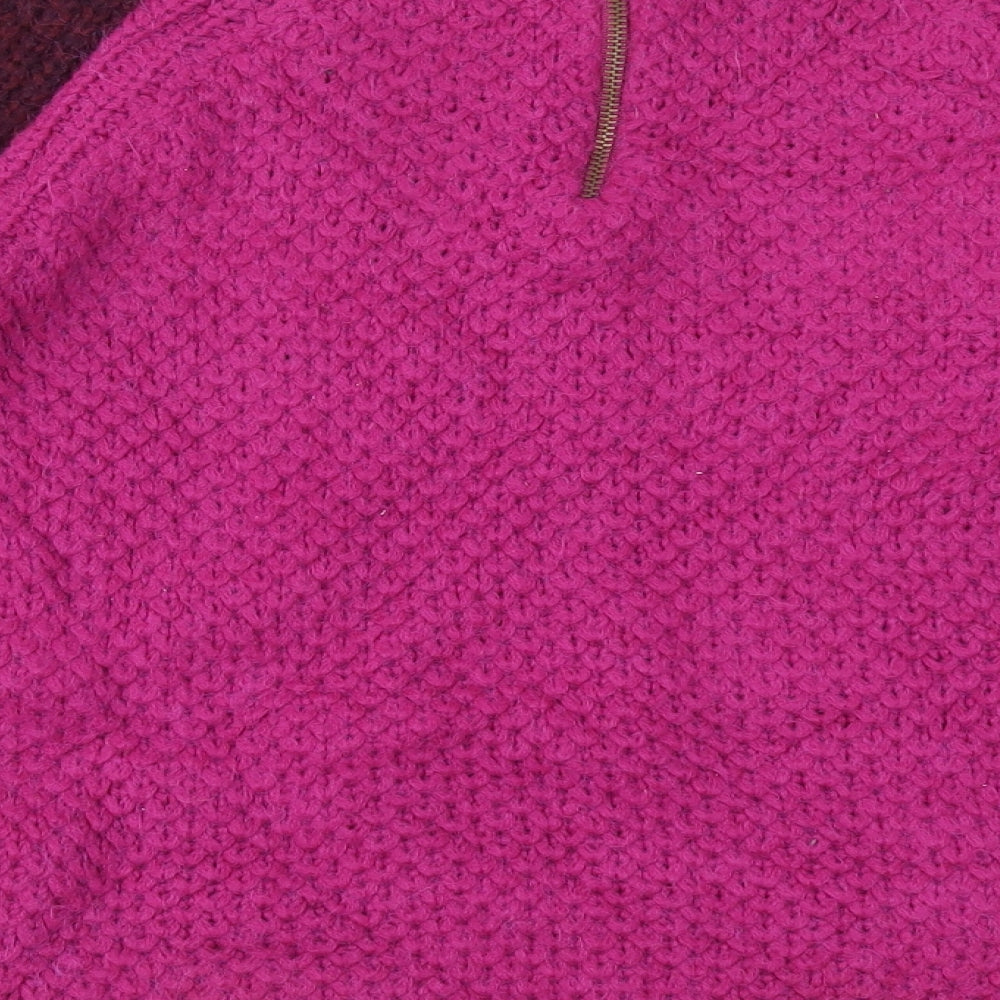 Womens UK Size 8 River Island Purple Pullover Jumper