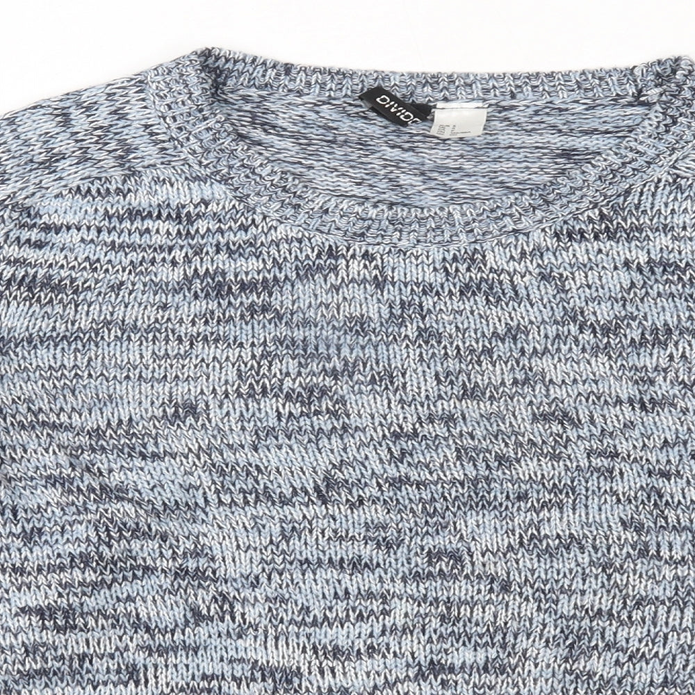 Womens UK Size S H&M Blue Pullover Jumper
