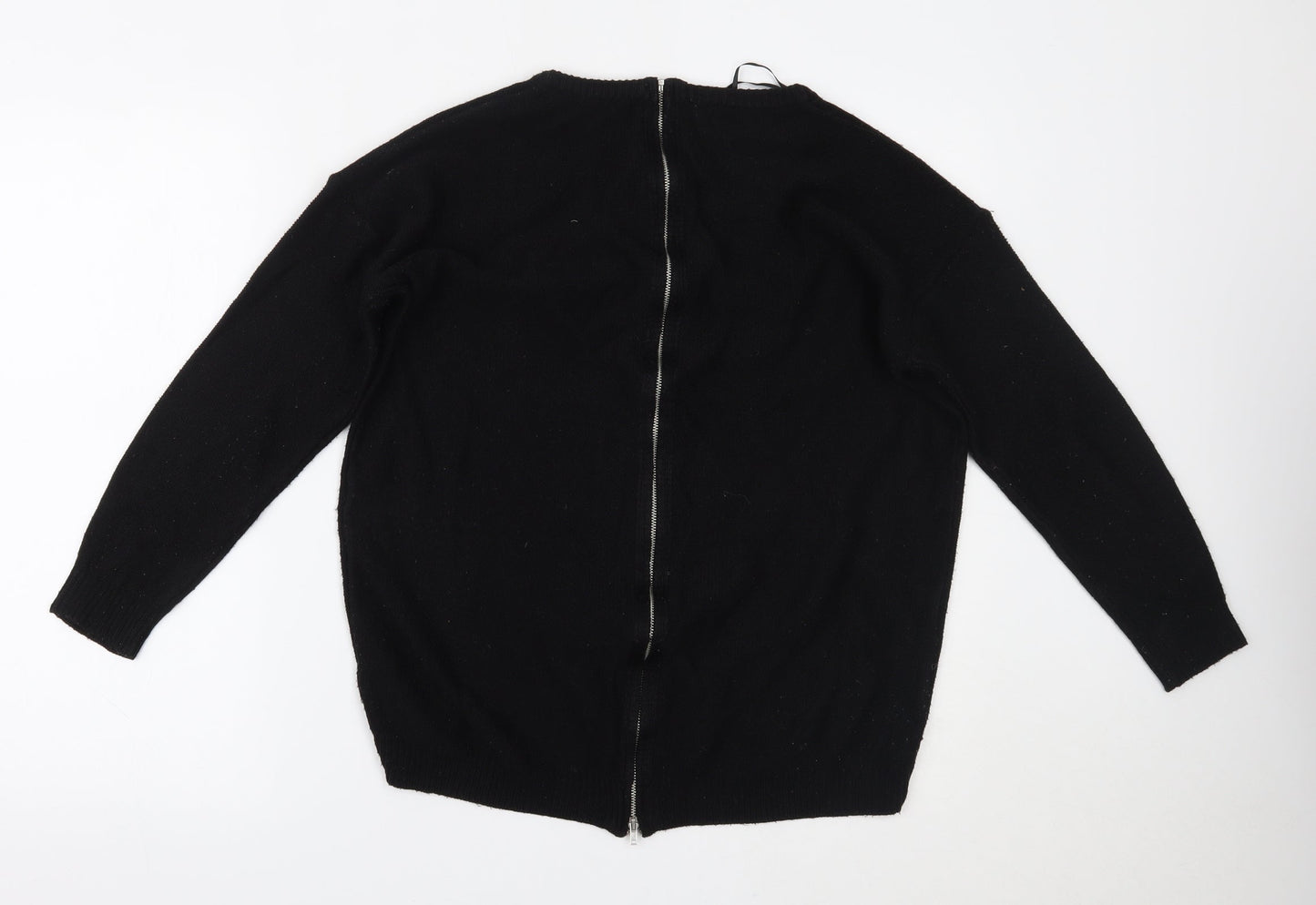 Womens UK Size 8 pep&co Black Pullover Jumper