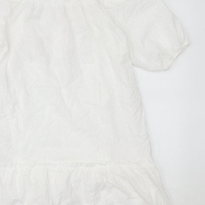 H&M Womens White   A-Line  Size XS