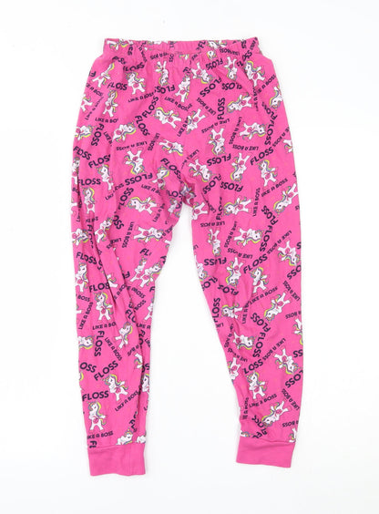The Pyjama Factory Girls Pink    Pyjama Pants Size 9-10 Years