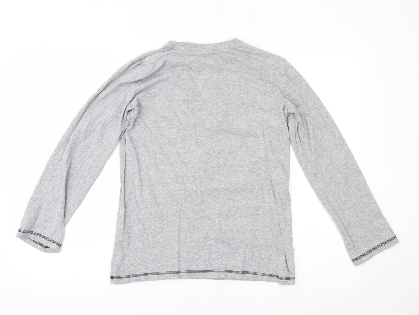 Threadboys Boys Grey    Pyjama Top Size 13 Years  - christmas