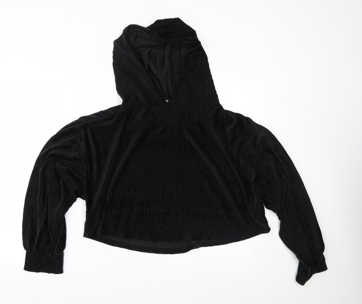 New Look Womens Black   Pullover Hoodie Size M