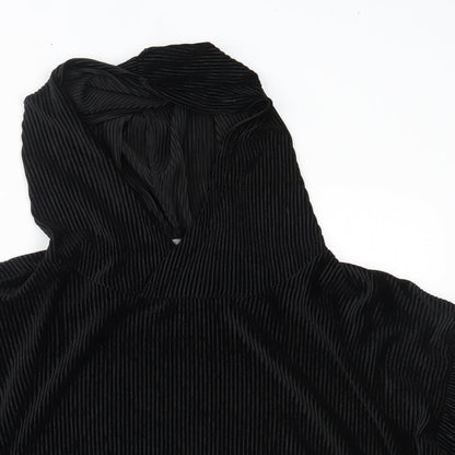 New Look Womens Black   Pullover Hoodie Size M