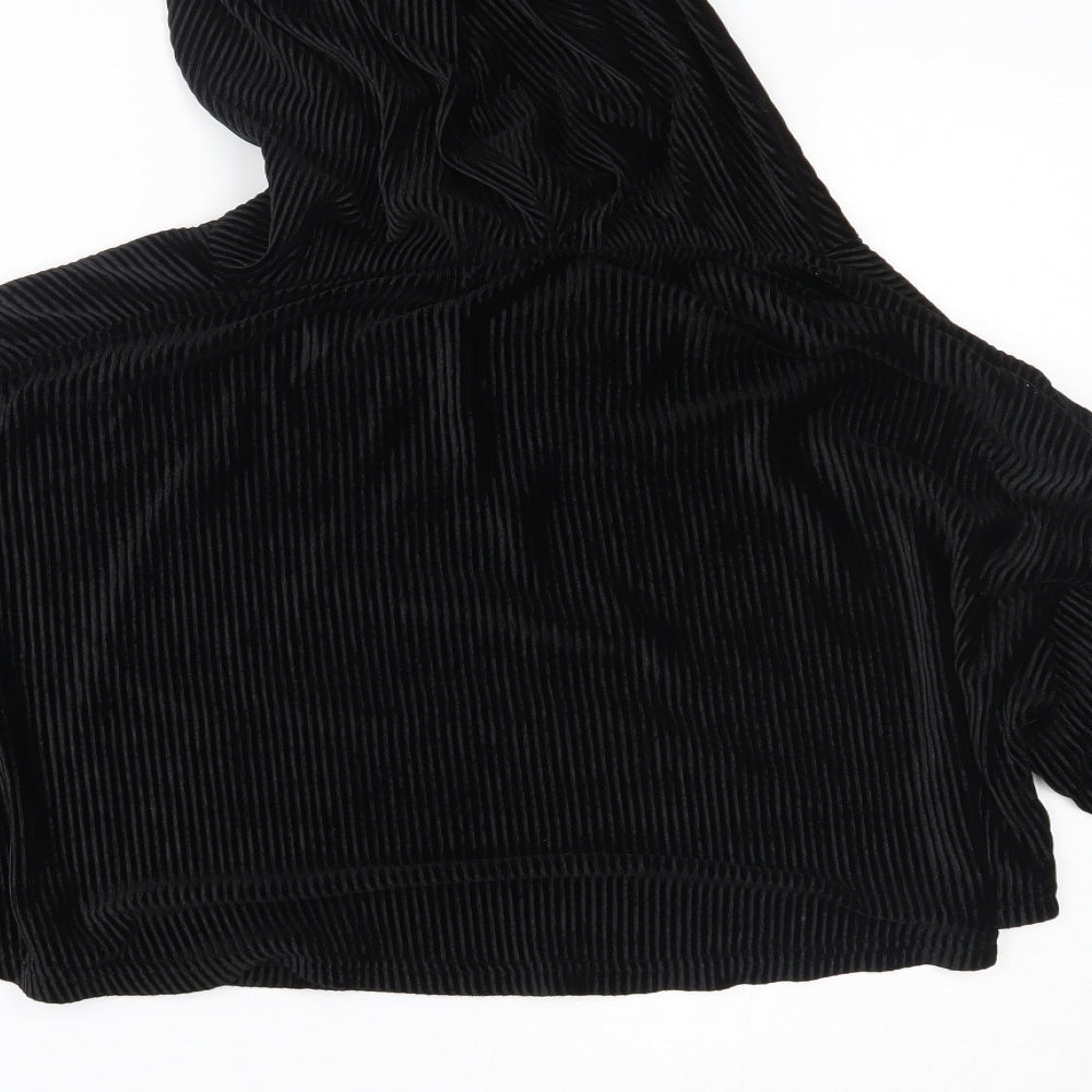 New Look Womens Black   Pullover Hoodie Size M