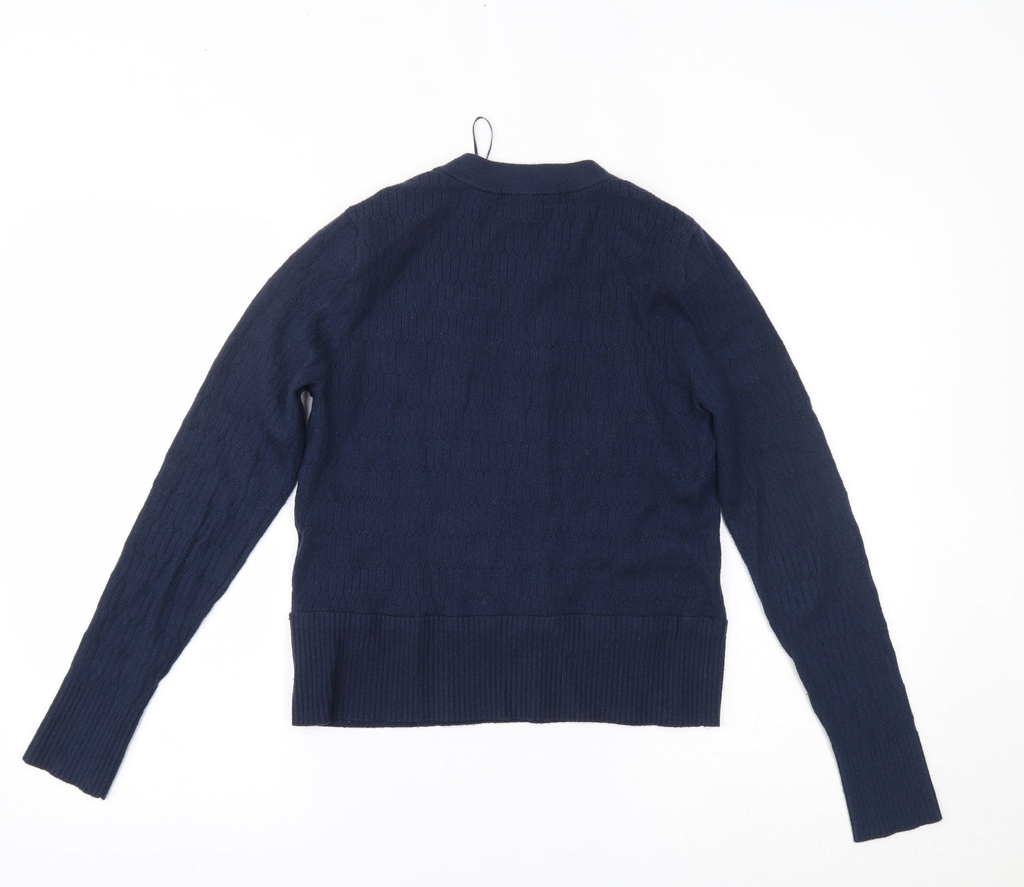 Womens UK Size 12 Marks and Spencer Blue Pullover Jumper