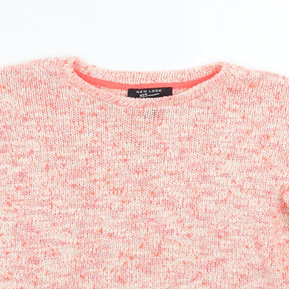 Newlook Girls Pink   Pullover Jumper Size 13 Years