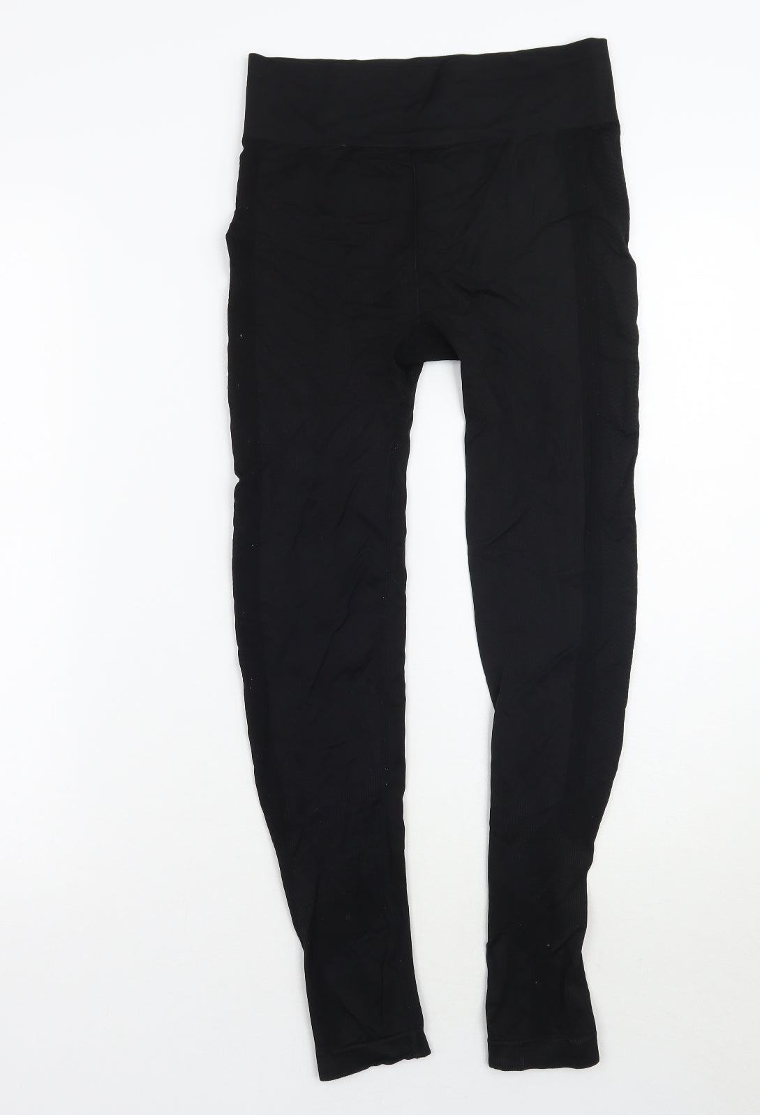 Womens UK Size 12 Workout  Capri Black Leggings