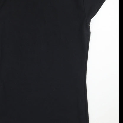 Lagear Womens Black   Basic Polo Size 10