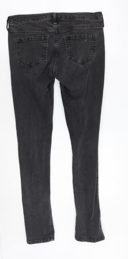 Denim co Womens Black   Skinny Jeans Size 12 L28 in