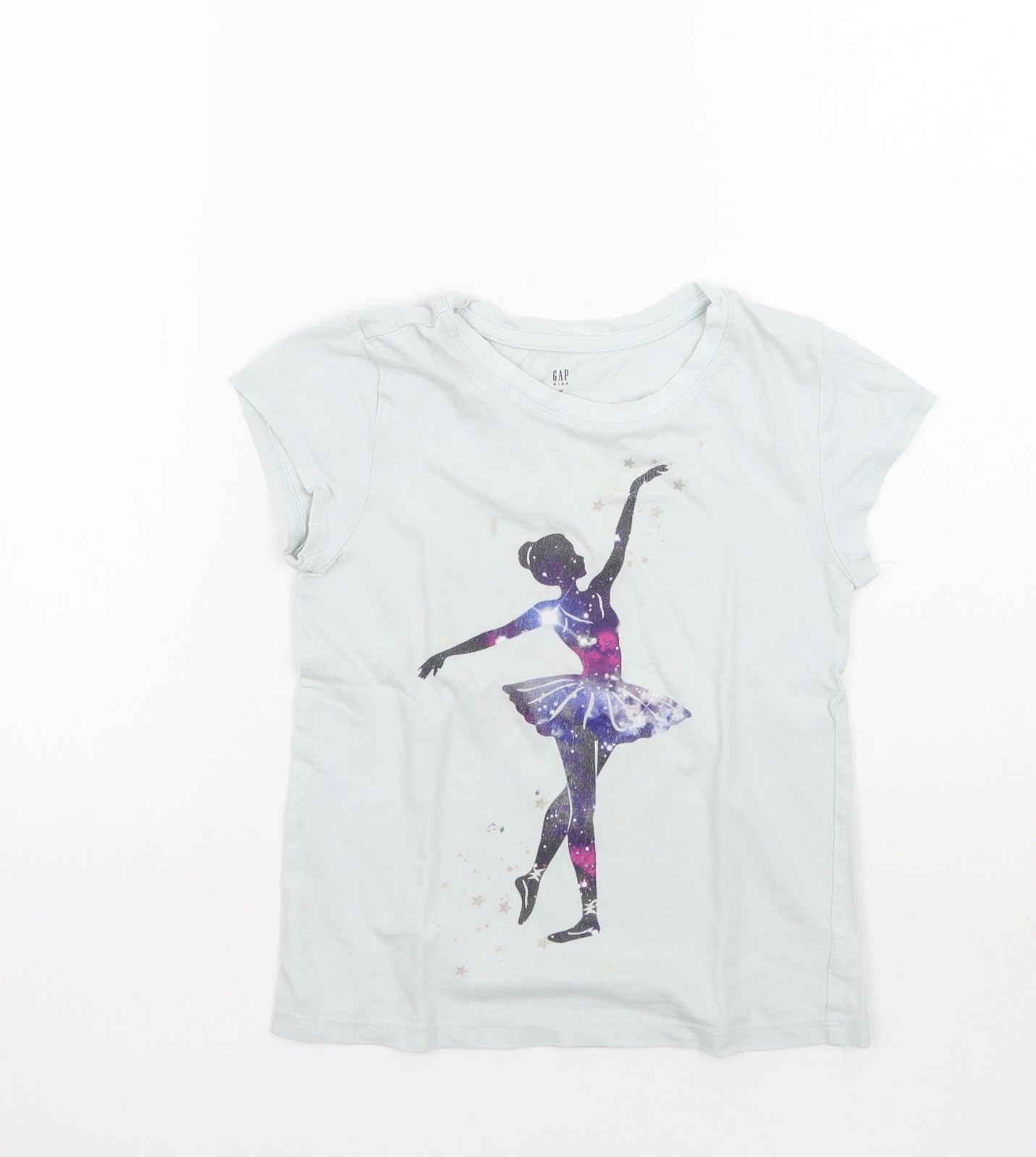 Gap Girls Blue  Rayon Basic T-Shirt Size M