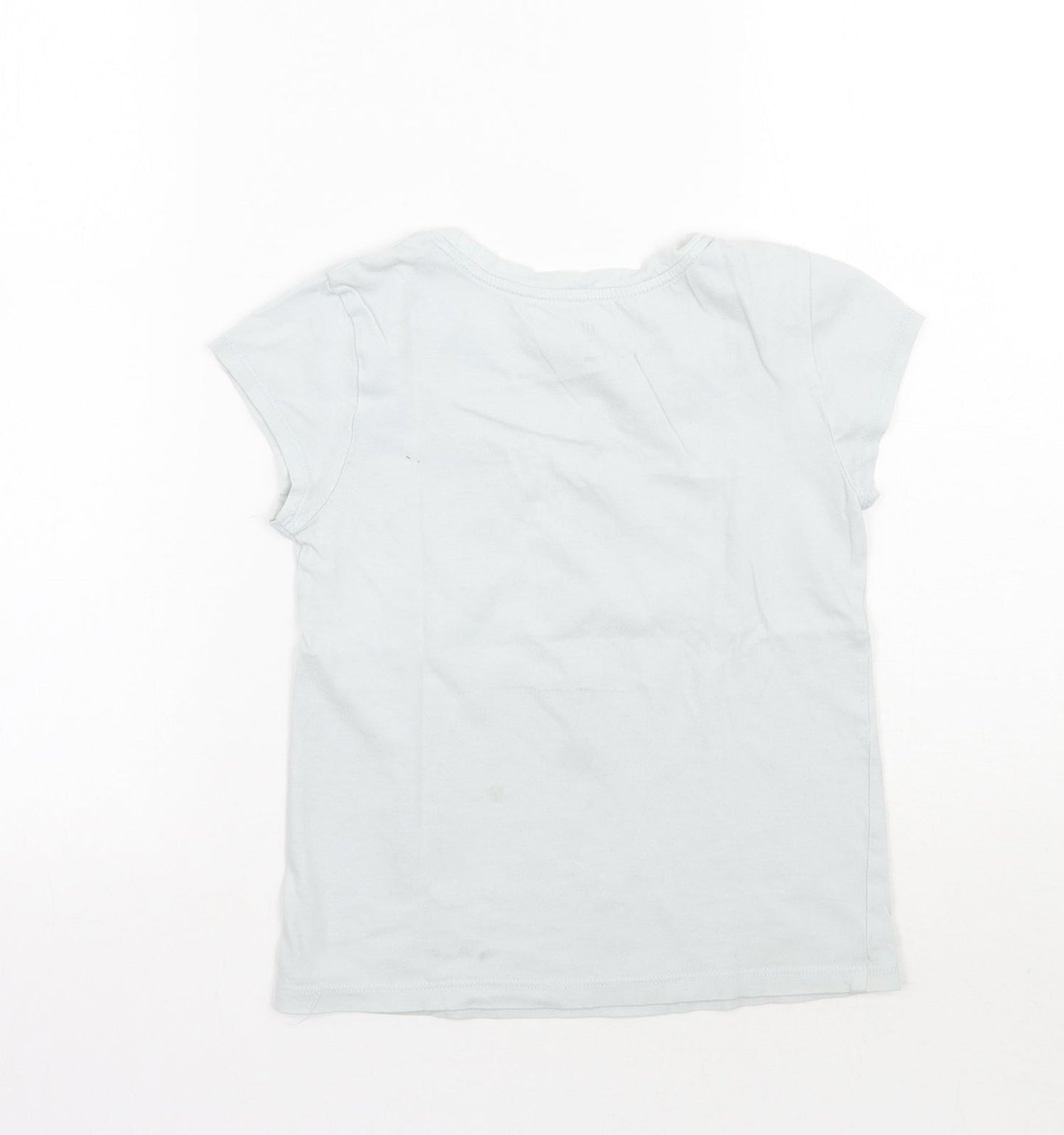 Gap Girls Blue  Rayon Basic T-Shirt Size M