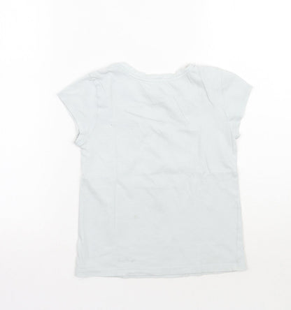 Gap Girls Blue  Rayon Basic T-Shirt Size M