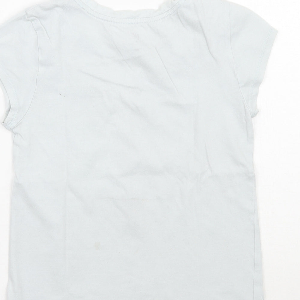 Gap Girls Blue  Rayon Basic T-Shirt Size M
