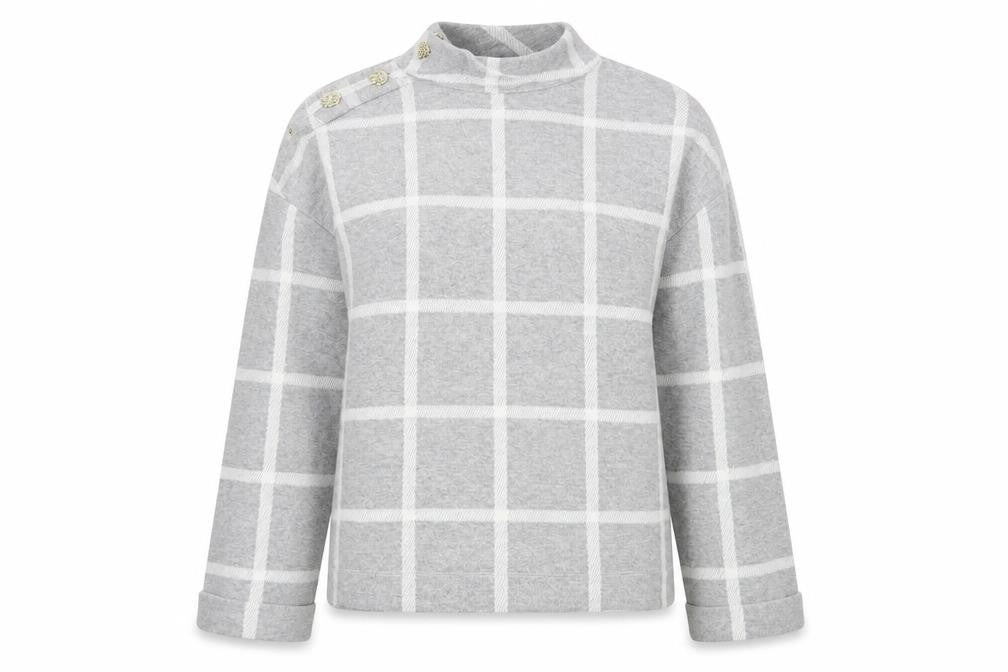 Womens UK Size 10 River Island Grey Pullover Jumper
