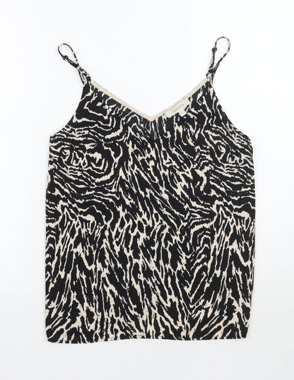 Womens UK Size 8 Oasis Beige Basic Tank