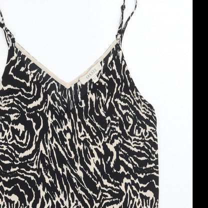 Womens UK Size 8 Oasis Beige Basic Tank