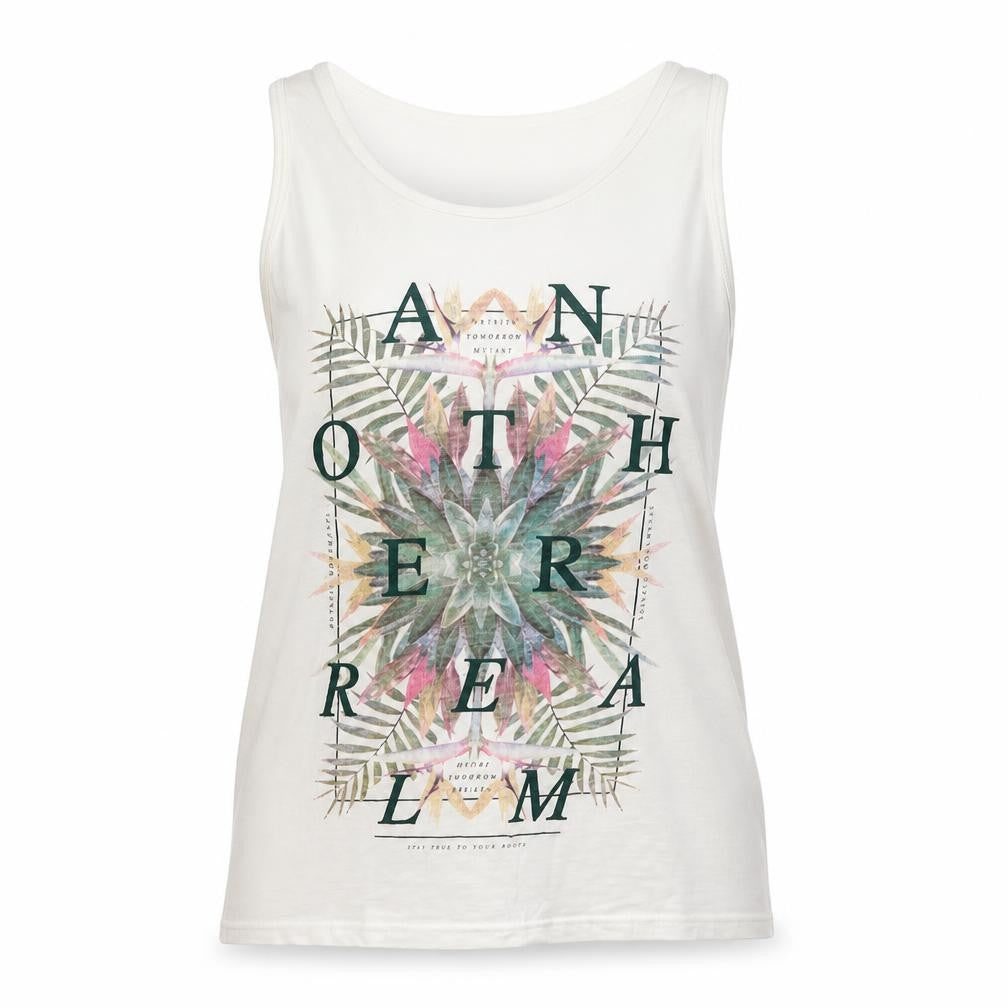 Womens UK Size L Matalan White Basic Tank