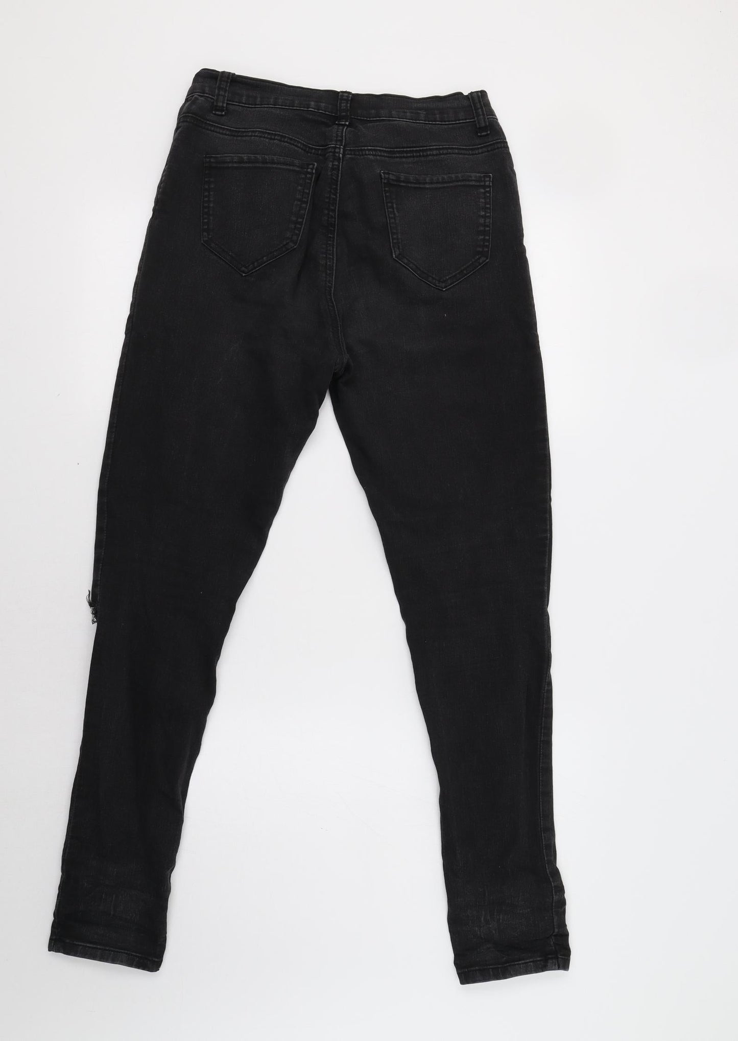 Bohoo Womens Beige   Skinny Jeans Size 12 L30 in