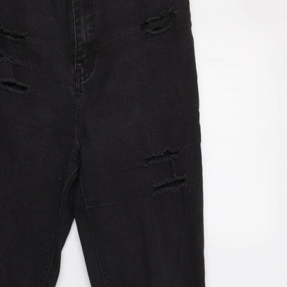 Bohoo Womens Beige   Skinny Jeans Size 12 L30 in