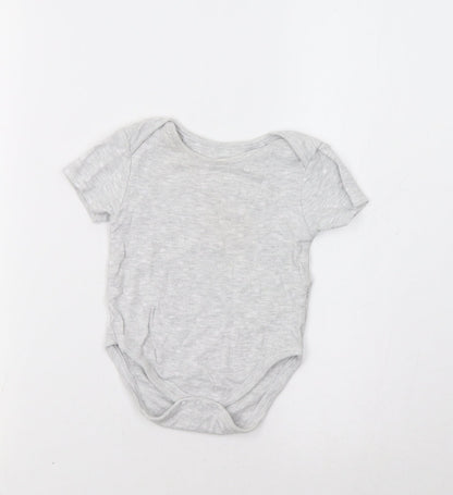 Very Baby Grey Polka Dot  Romper One-Piece Size 9-12 Months