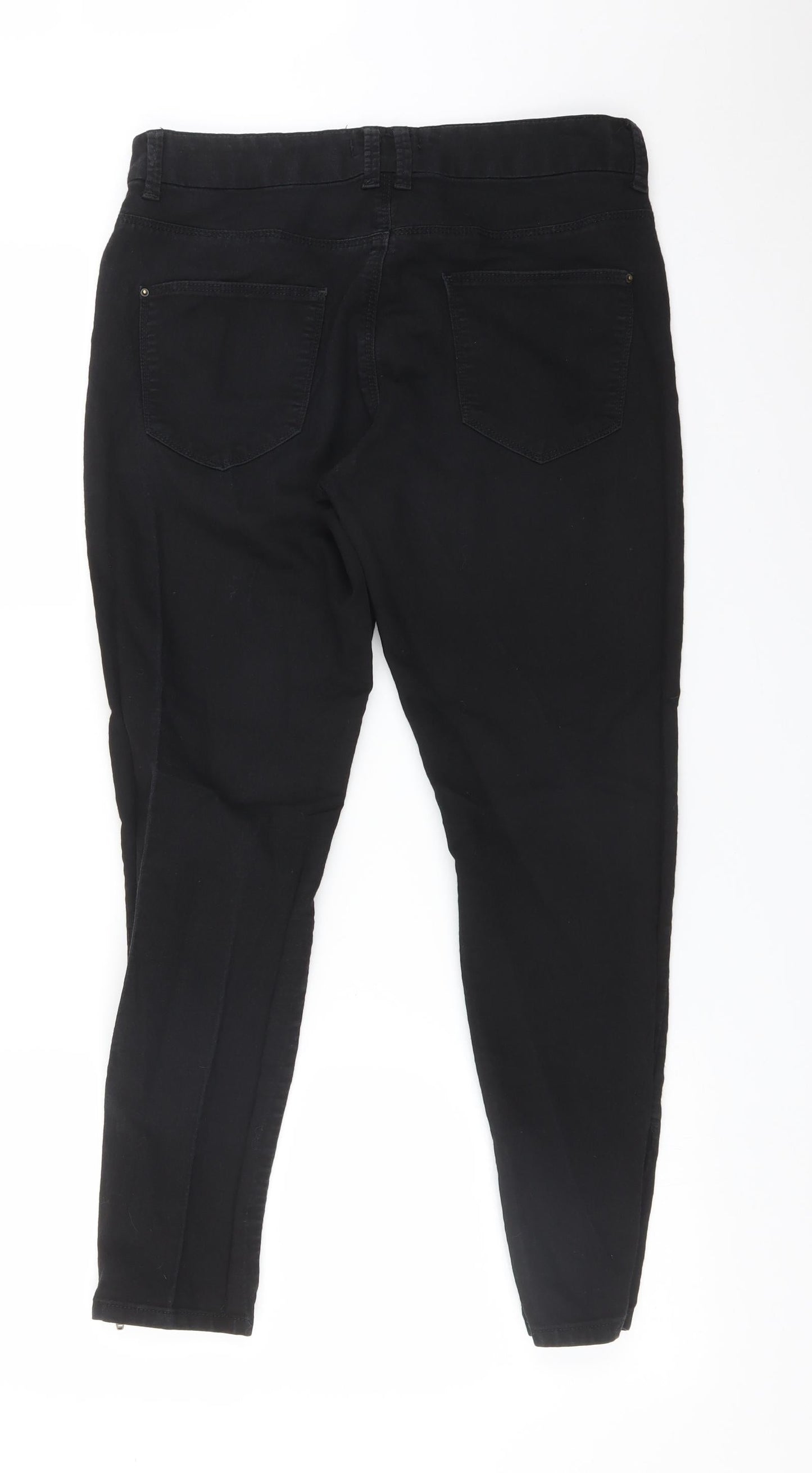M&S Womens Black   Jegging Jeans Size 12 L26 in