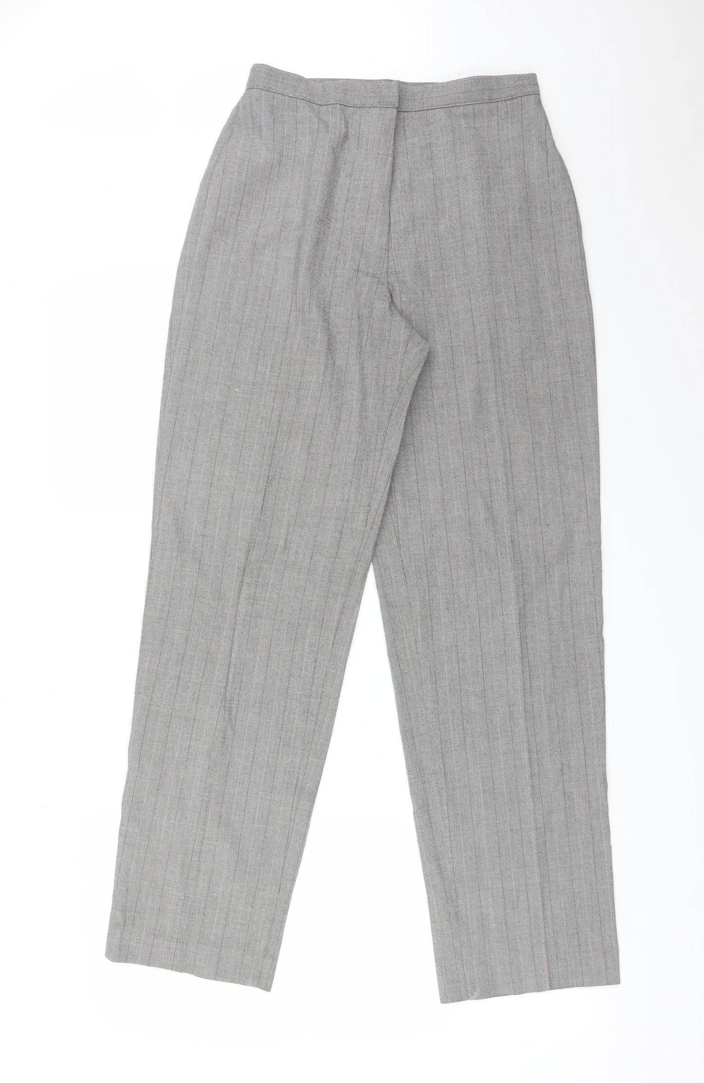 Womens UK Size 10 M&S Regular Fit Dress Pants Multicoloured Trousers