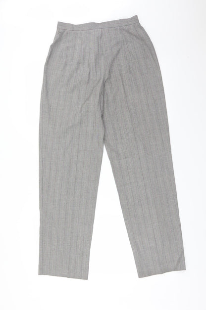 Womens UK Size 10 M&S Regular Fit Dress Pants Multicoloured Trousers