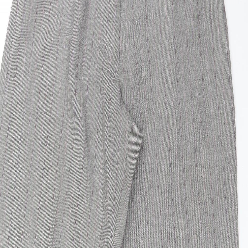 Womens UK Size 10 M&S Regular Fit Dress Pants Multicoloured Trousers