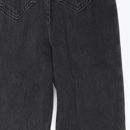 DENIM CO Womens Black   Mom Jeans Size 8 L28 in