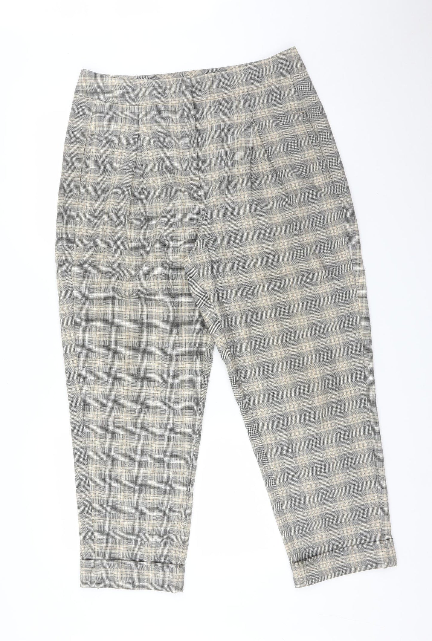 Womens UK Size 14 M&S Regular Fit  Multicoloured Trousers
