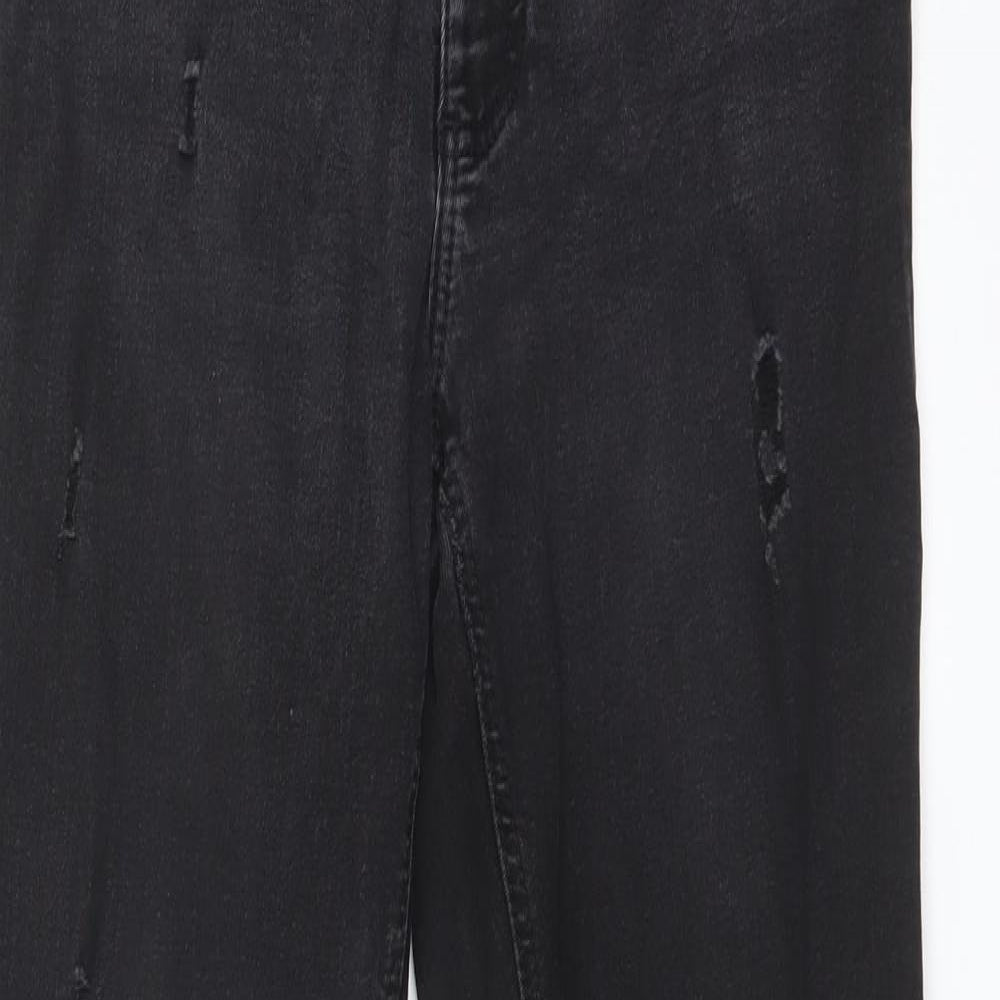 DENIM CO Womens Black   Skinny Jeans Size 10 L29 in