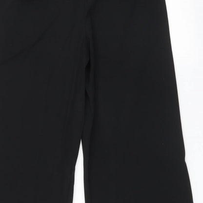 Womens UK Size 12 NEXT Regular Fit Dress Pants Black Trousers