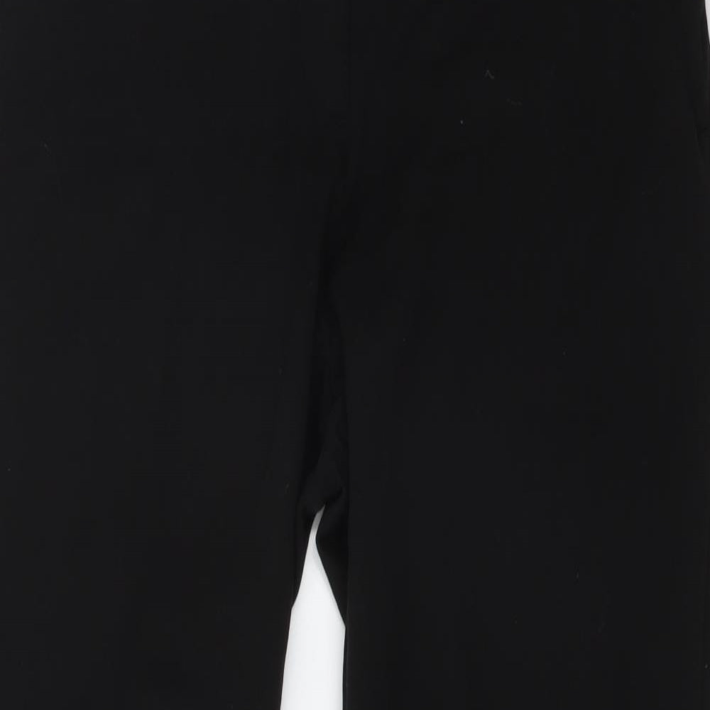 Womens UK Size 12 H&M Regular Fit  Black Trousers