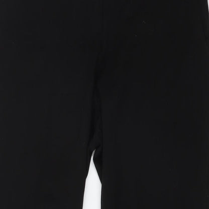 Womens UK Size 12 H&M Regular Fit  Black Trousers