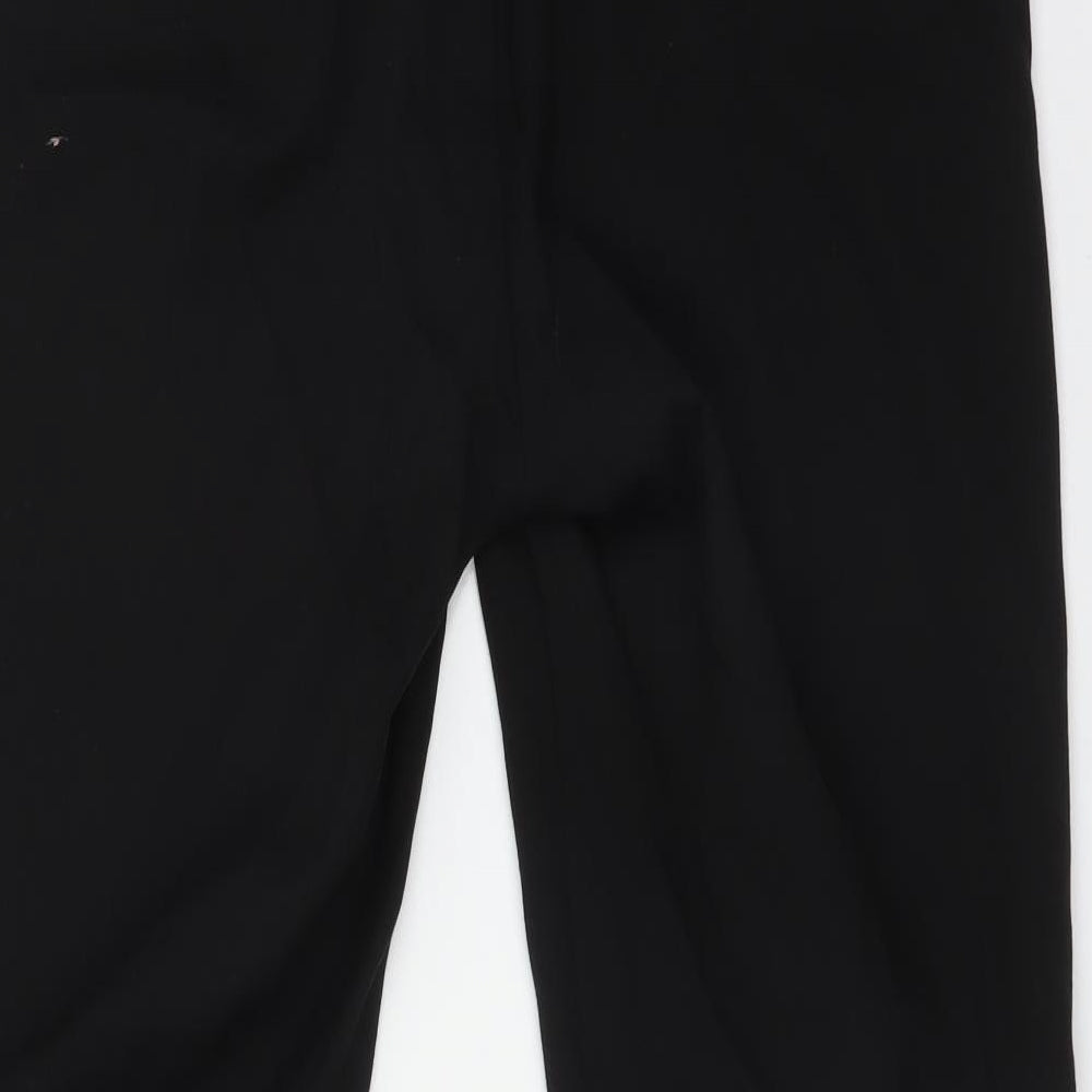 Womens UK Size 12 H&M Regular Fit  Black Trousers