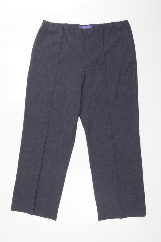 Autonomy Womens Blue   Trousers  Size 14 L27 in