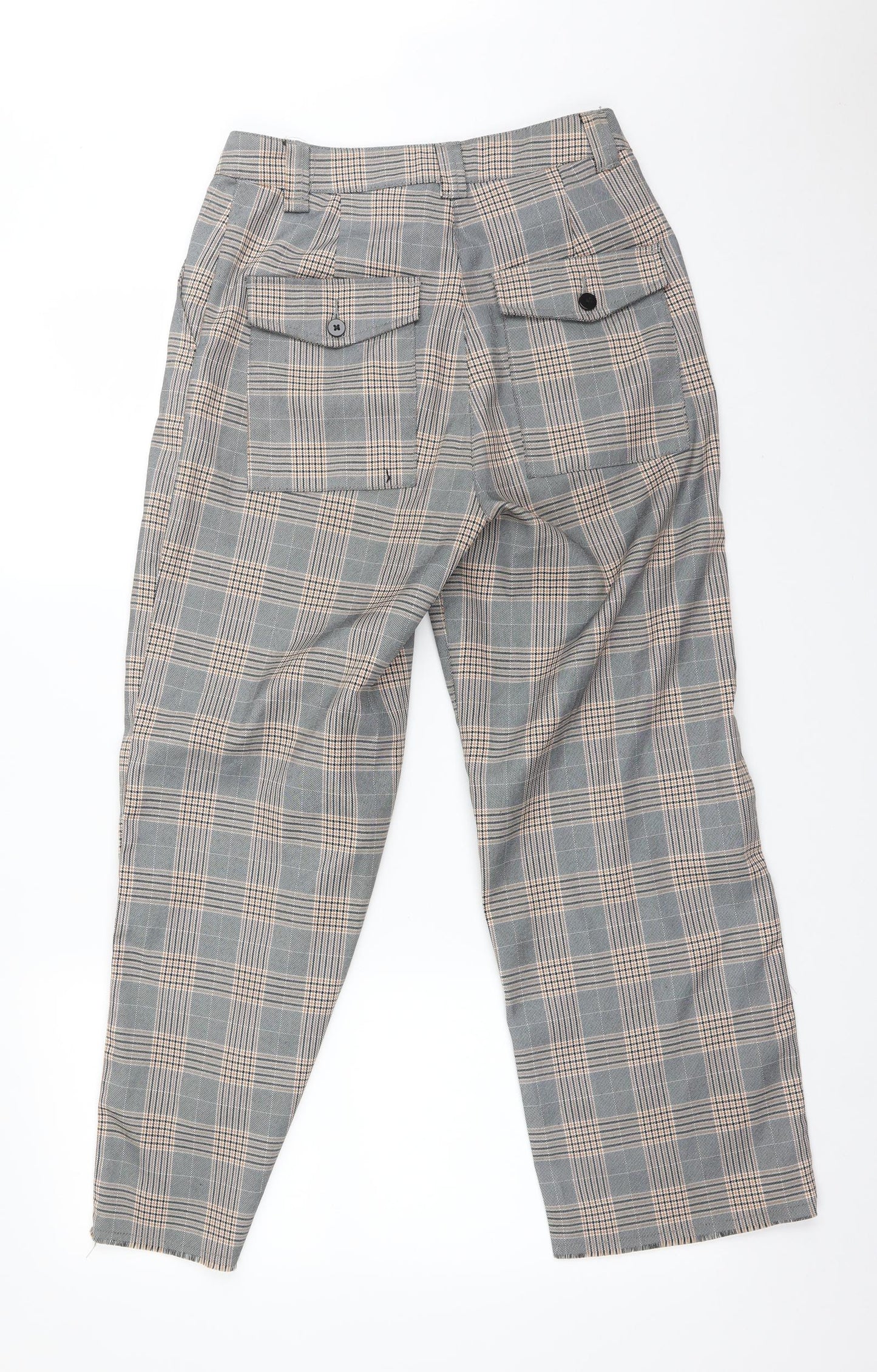 Womens UK Size 8 ASOS Regular Fit  Multicoloured Trousers