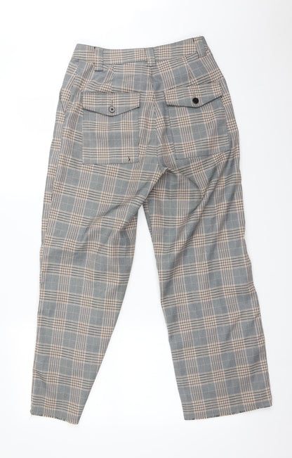 Womens UK Size 8 ASOS Regular Fit  Multicoloured Trousers