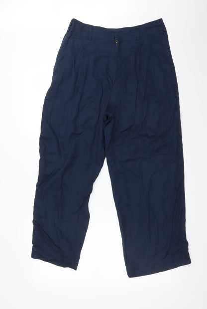 UNIQLOU Womens Blue   Trousers  Size 27 L26 in
