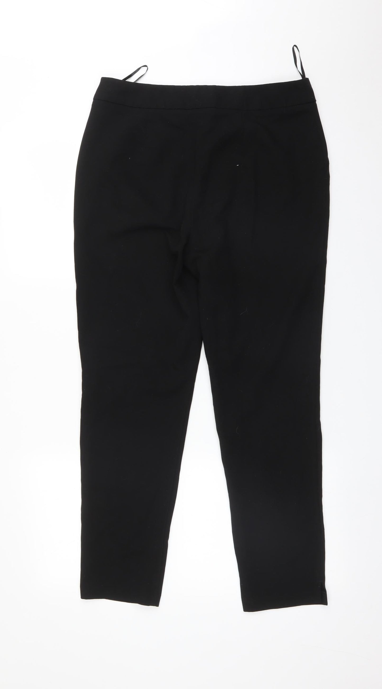 F&F Womens Black   Trousers  Size 10 L27 in