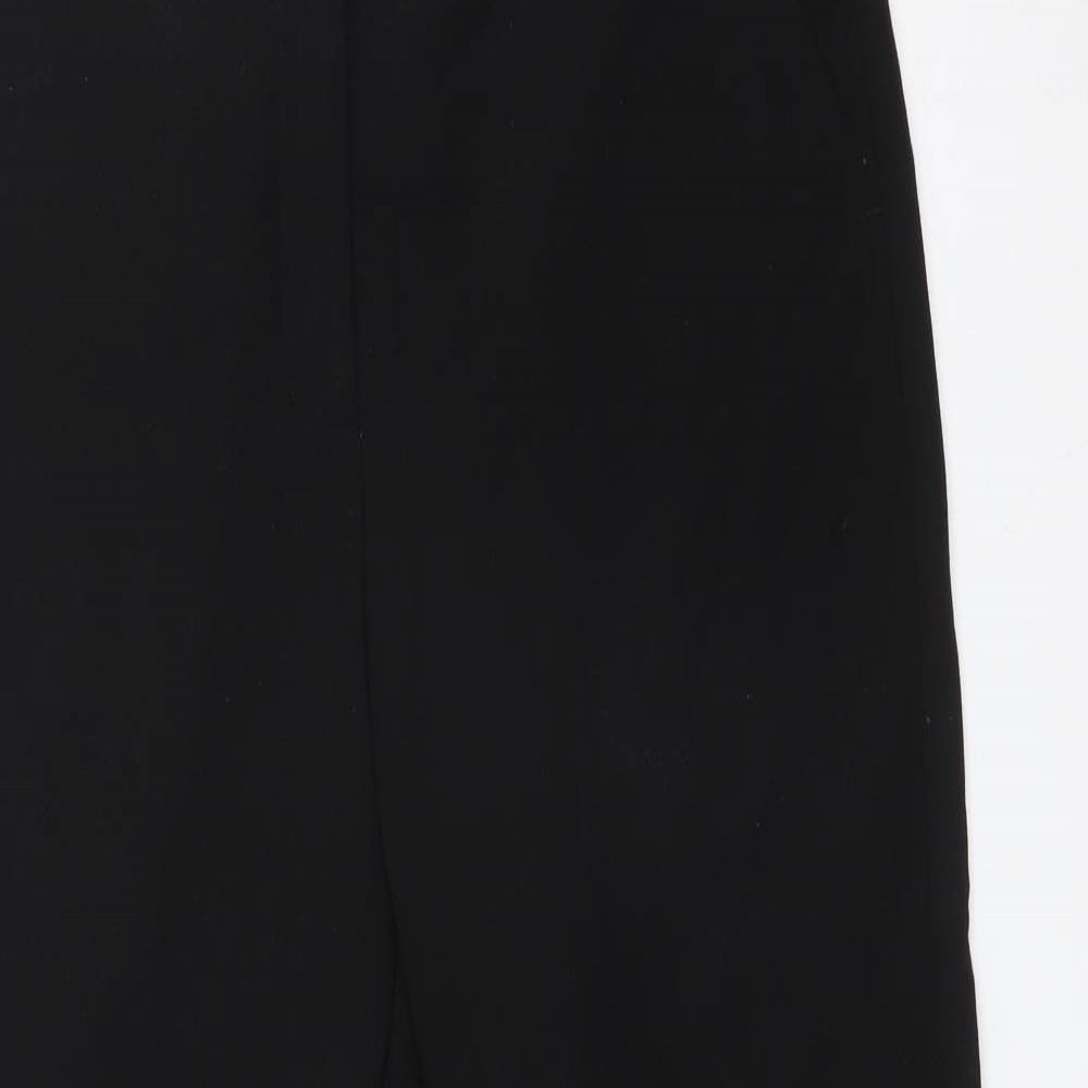 F&F Womens Black   Trousers  Size 10 L27 in