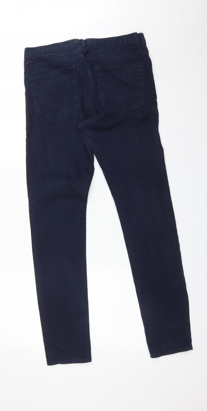 H&M Mens Blue   Skinny Jeans Size 31 L30 in