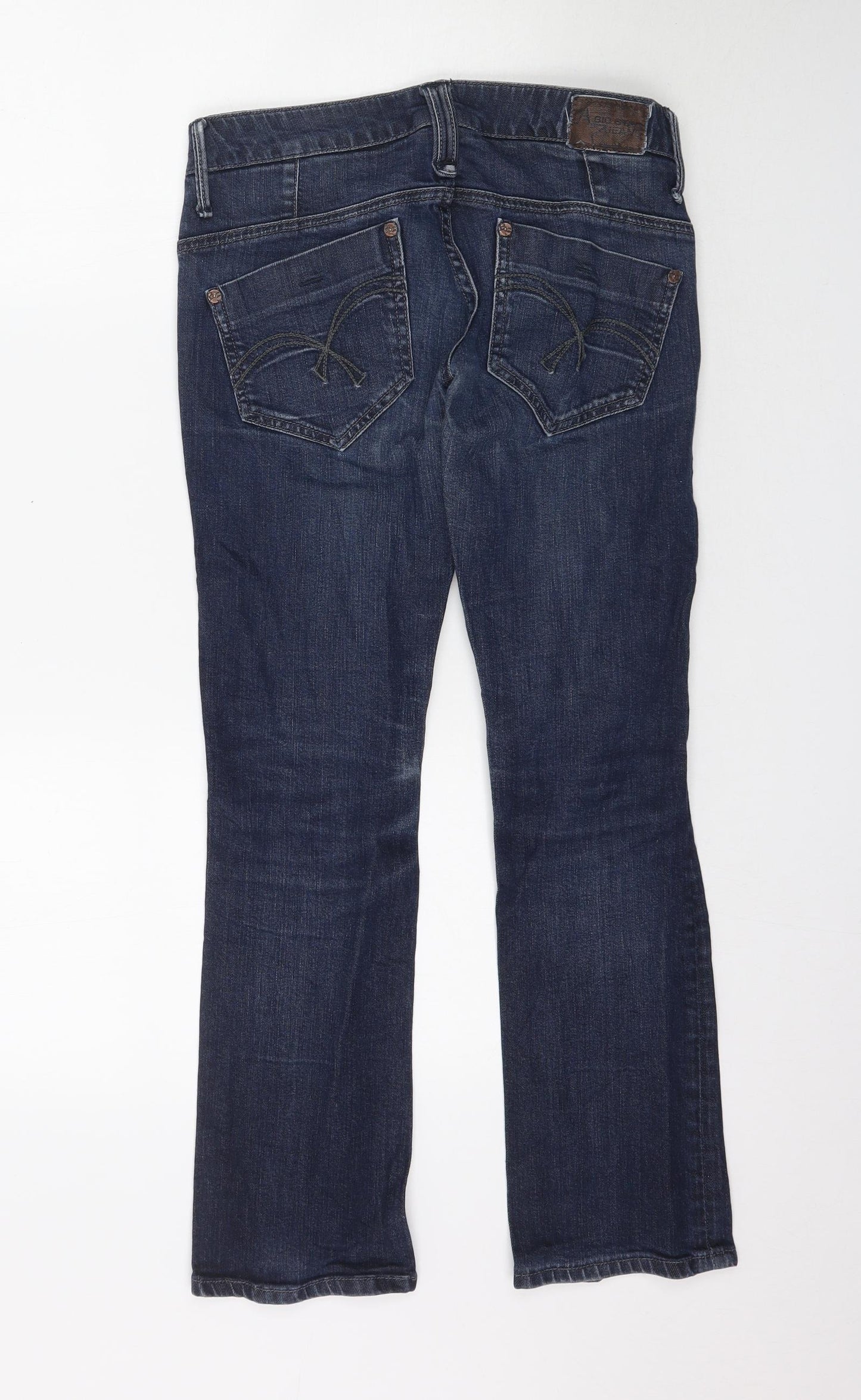 Big Star Girl Womens Blue  Denim Skinny Jeans Size 27 in L30 in
